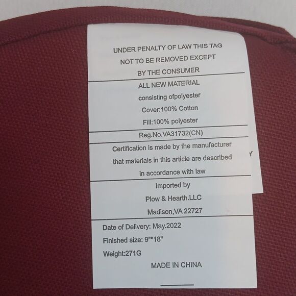 New Pillow Star Spangled Flag Slice‎ Cotton Pillow High Quality - Picture 3 of 4